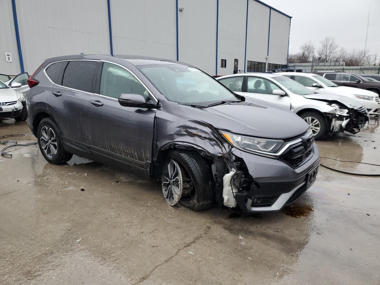 2020 Honda CR-V VIN 5J6RW2H54LL040600 Copart auction photo, front end damage thumbnail 4