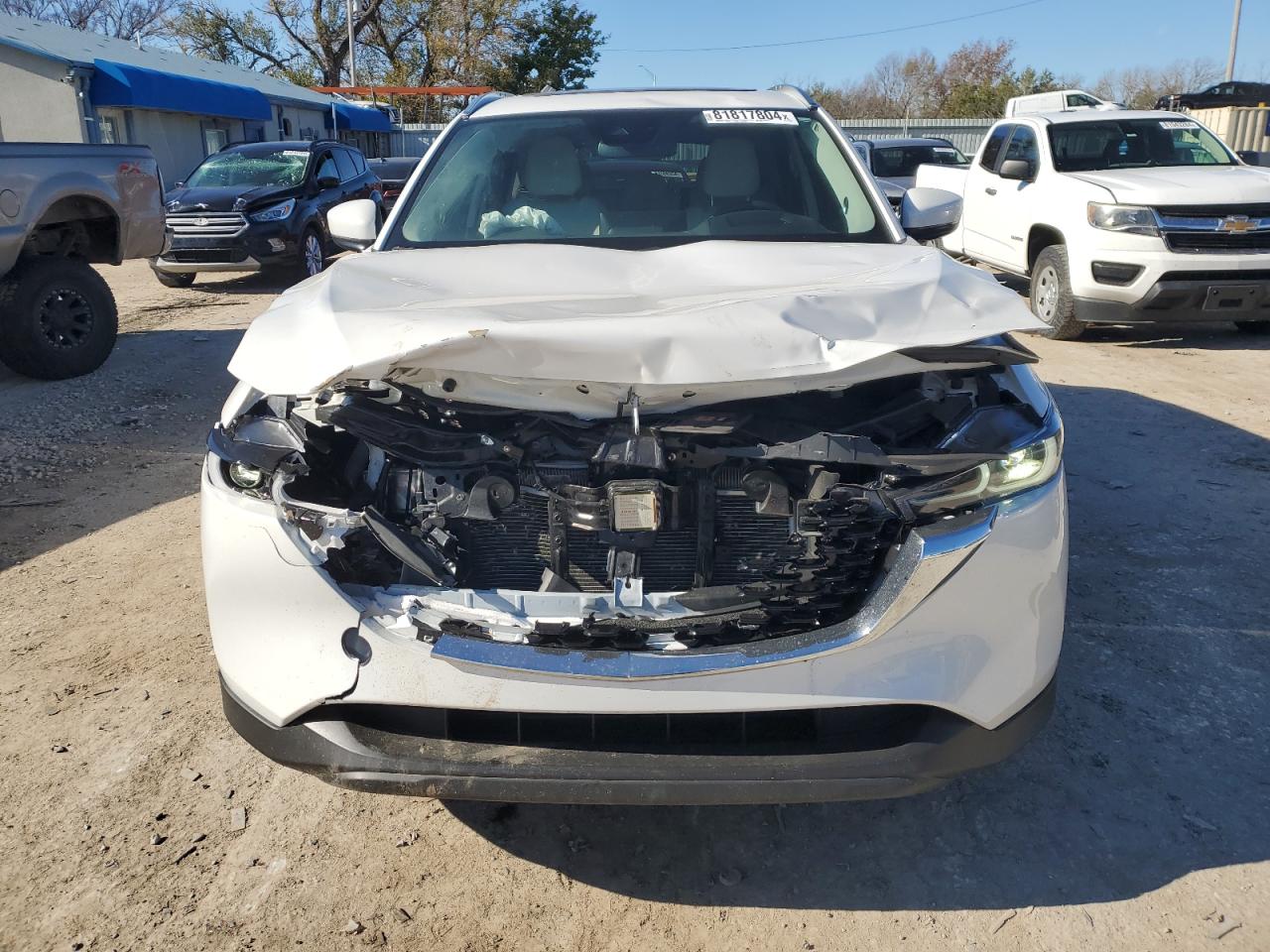 2023 Mazda CX-5 VIN JM3KFBEM0P0286917 Copart auction photo, front end damage thumbnail 5