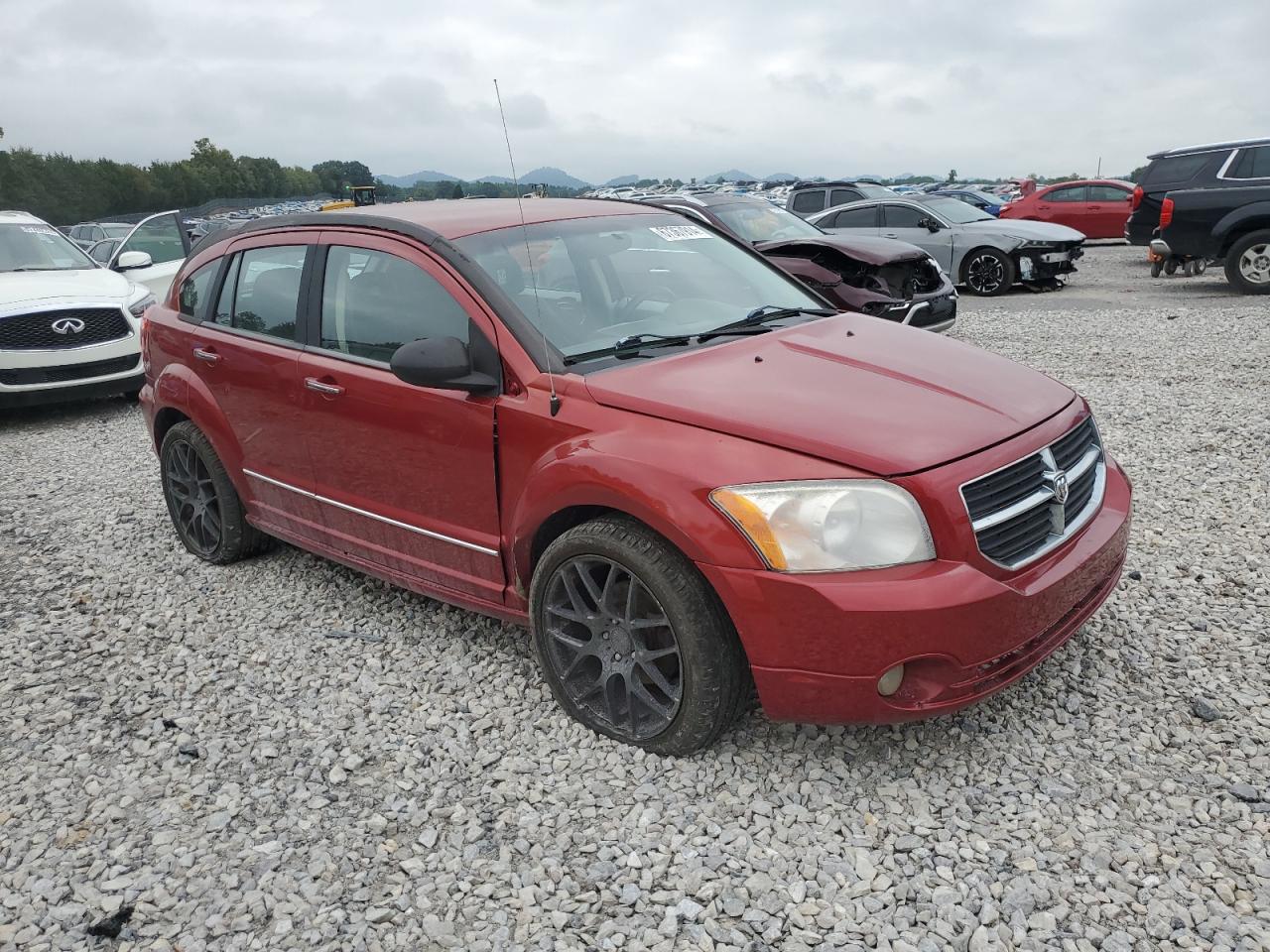 2007 Dodge Caliber VIN 1B3HE78K27D235961 Copart auction photo, side / minor dent/scratches damage thumbnail 4