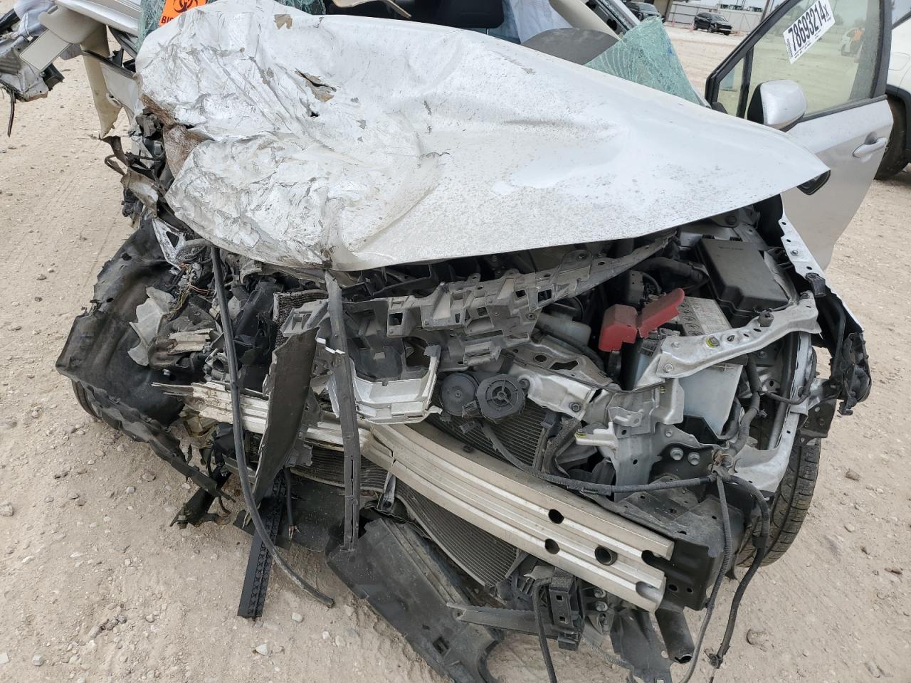 2022 Toyota Corolla VIN JTDEAMDE0N3004345 Copart auction photo, rollover damage thumbnail 12