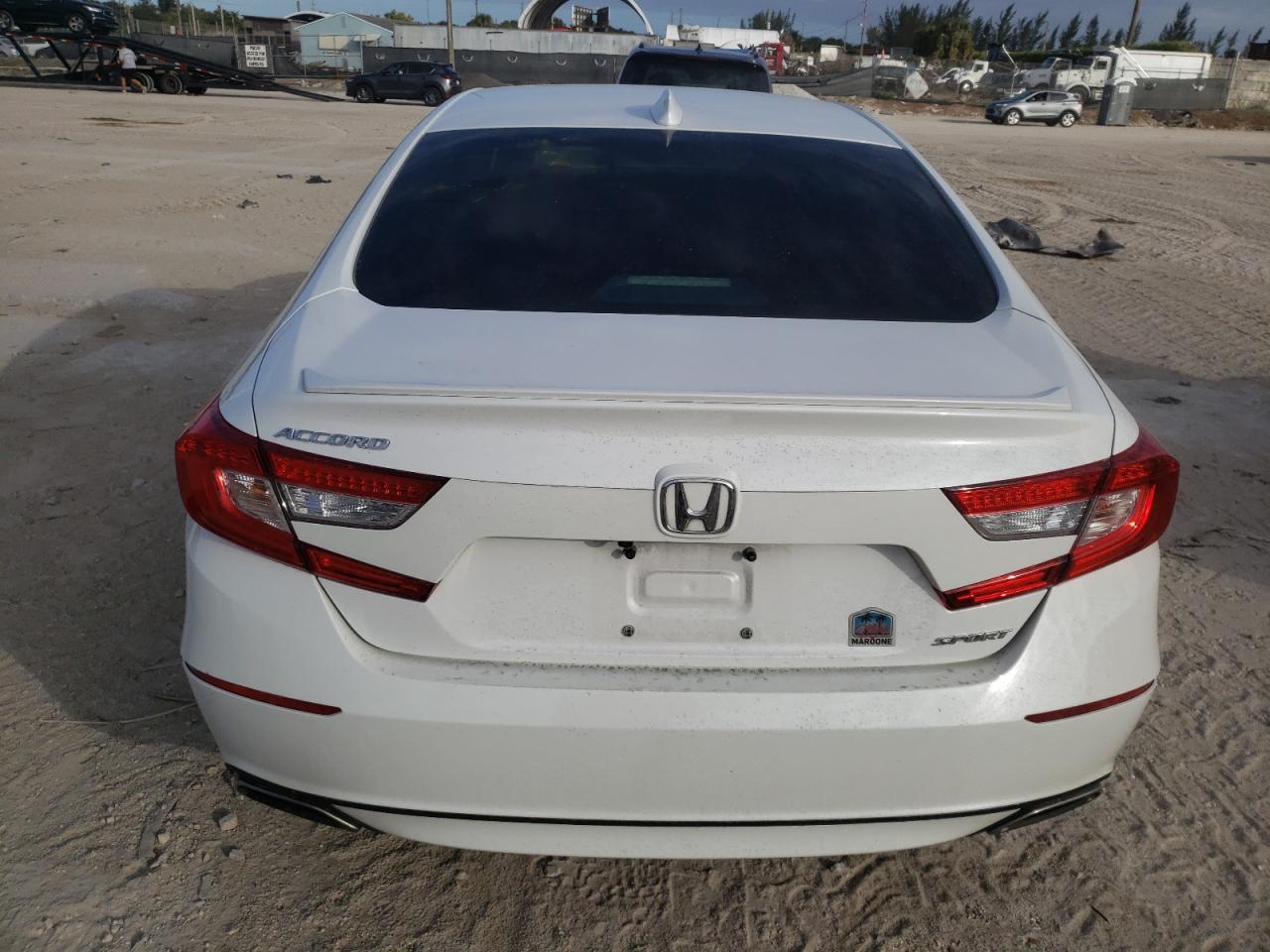 2020 Honda Accord VIN 1HGCV1F34LA142714 Copart auction photo, front end / minor dent/scratches damage thumbnail 6