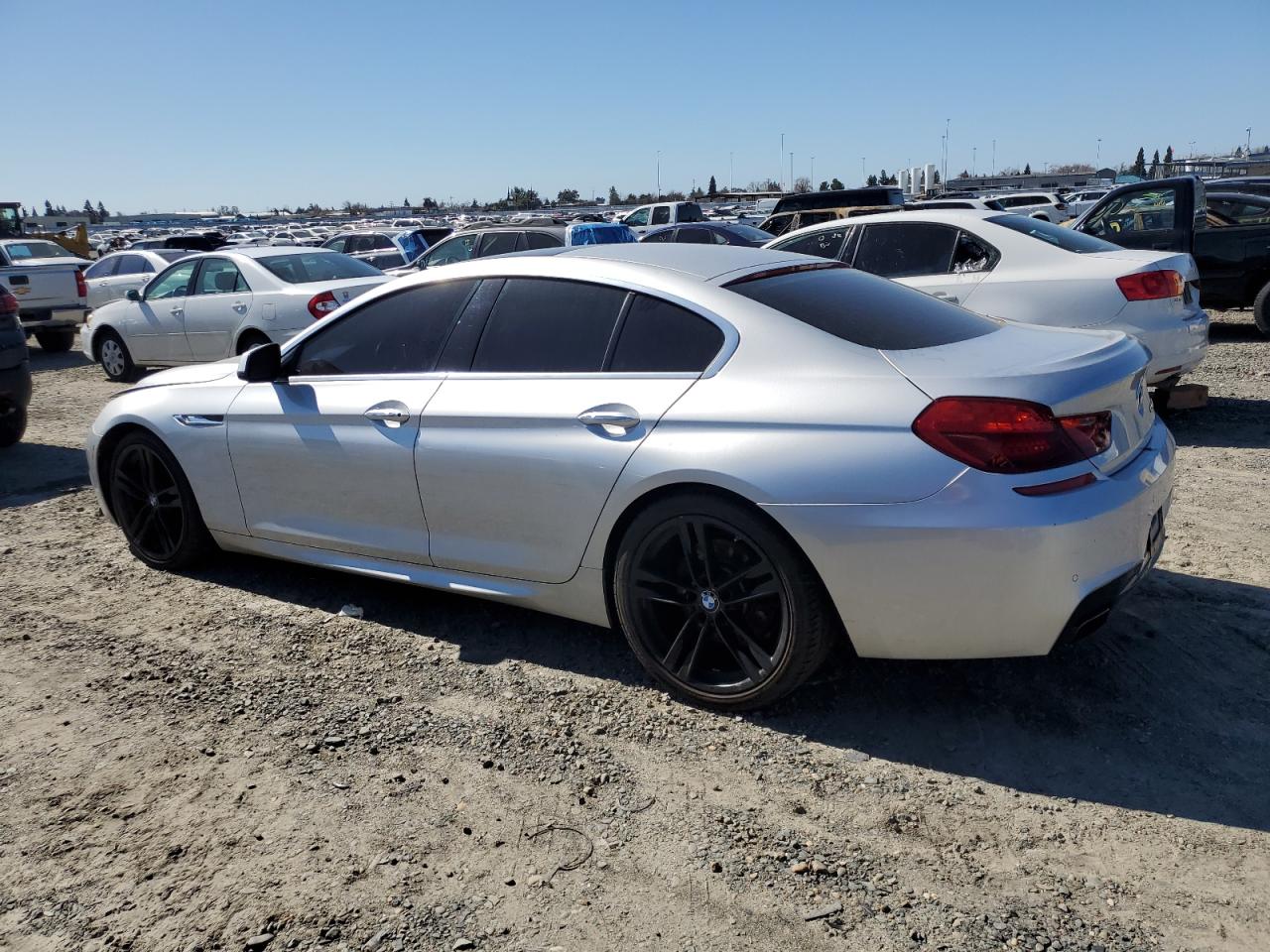2013 BMW 6er VIN WBA6B2C58DD128389 Copart auction photo, front end damage thumbnail 2