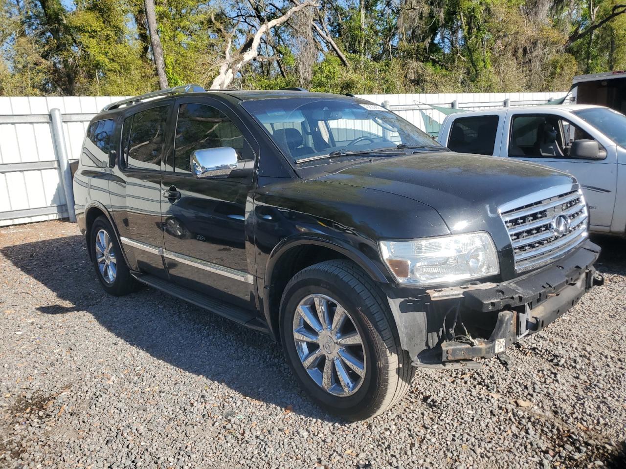 2010 Infiniti QX56 VIN 5N3ZA0NC0AN901545 Copart auction photo, front end damage thumbnail 4
