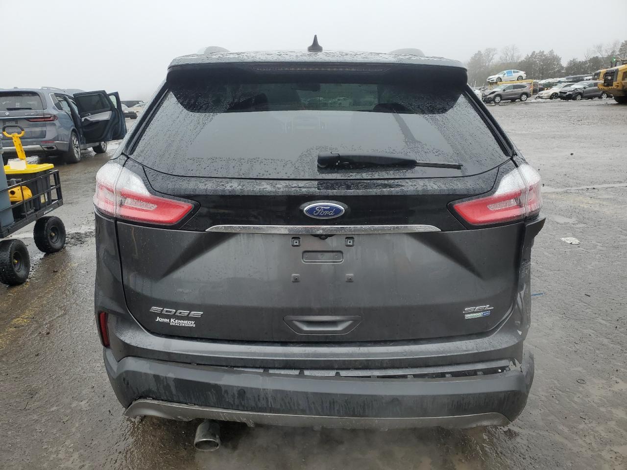 2020 Ford Edge VIN 2FMPK4J96LBB14029 Copart auction photo, side / rear end damage thumbnail 6