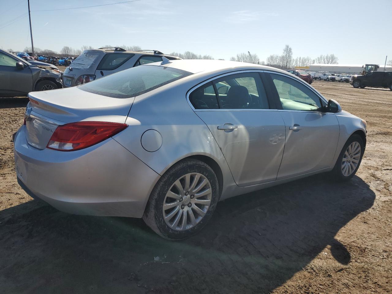 2012 Buick Regal VIN 2G4GR5EK3C9143817 Copart auction photo, front end / side damage thumbnail 3