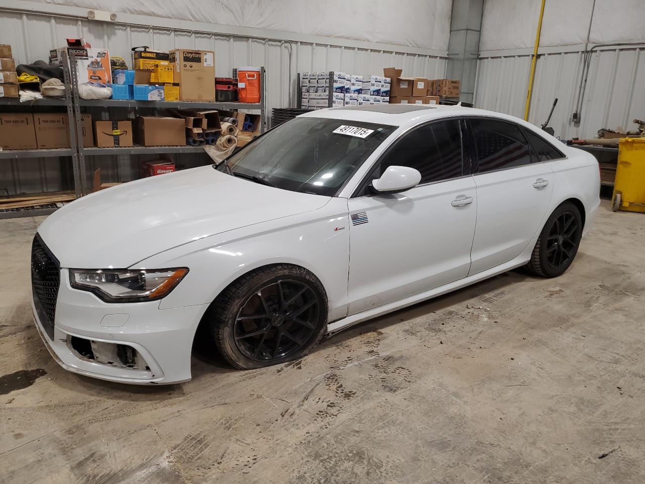 2014 Audi A6 VIN WAUHMAFC8EN005338 - Copart auction photo