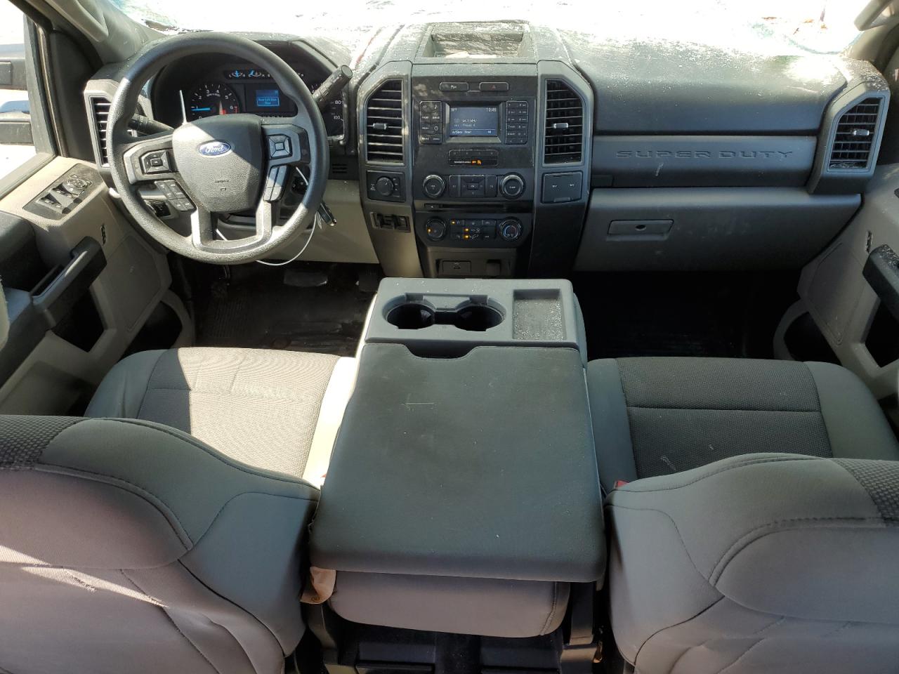 2018 Ford F250 VIN 1FT7W2B6XJEC73588 Copart auction photo, side / top/roof damage thumbnail 8