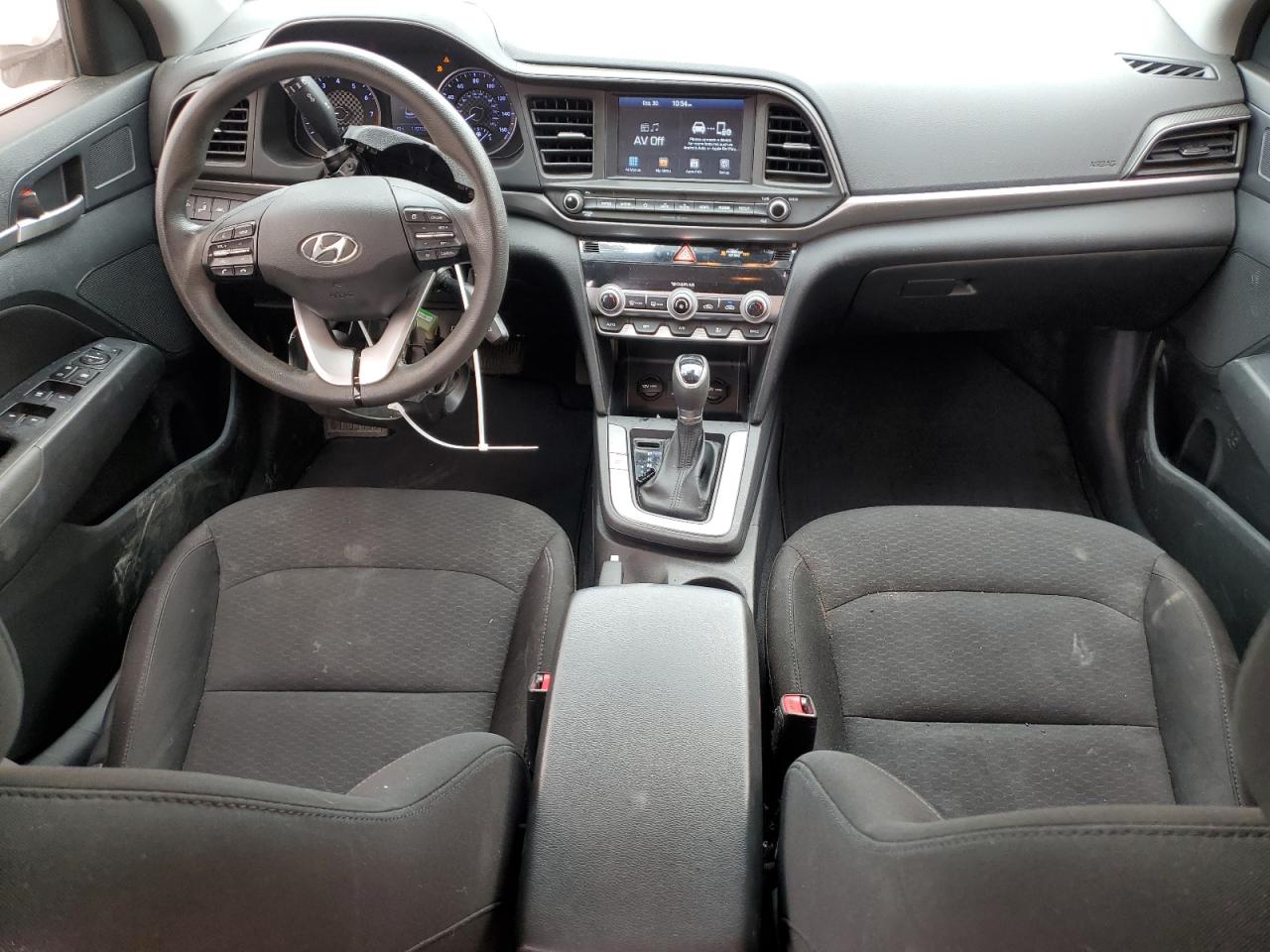 2020 Hyundai Elantra VIN 5NPD84LF7LH562227 Copart auction photo, rear end / side damage thumbnail 8