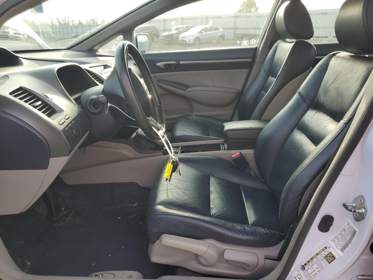 2009 Honda Civic VIN JHMFA36239S007946 Copart auction photo, undercarriage damage thumbnail 7