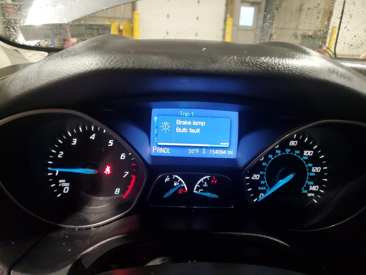 2013 Ford Focus VIN 1FADP3F24DL193528 Copart auction photo, rear end damage thumbnail 9