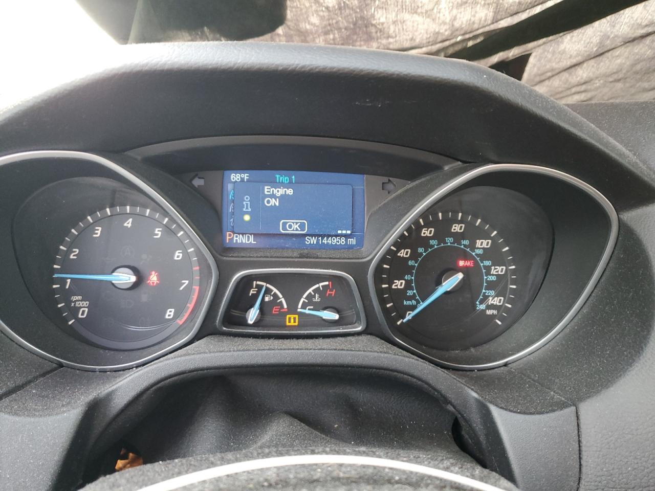 2014 Ford Focus VIN 1FADP3K2XEL360479 Copart auction photo, front end / minor dent/scratches damage thumbnail 9