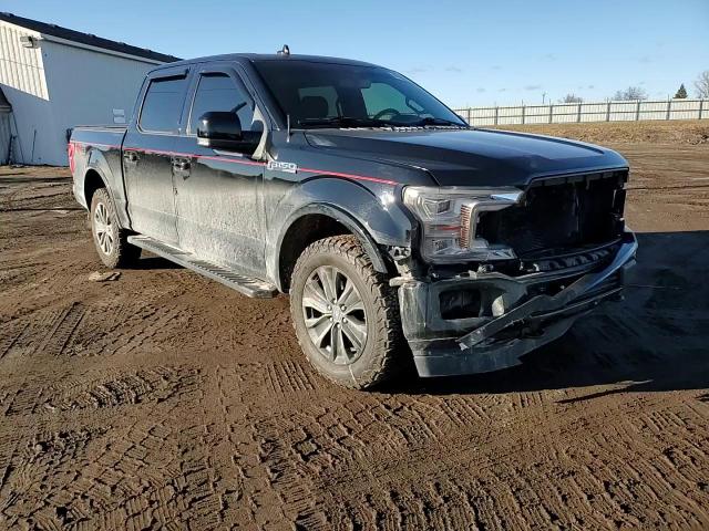 2018 Ford F-150 VIN 1FTEW1E54JFE45080 Copart auction photo, front end damage thumbnail 10