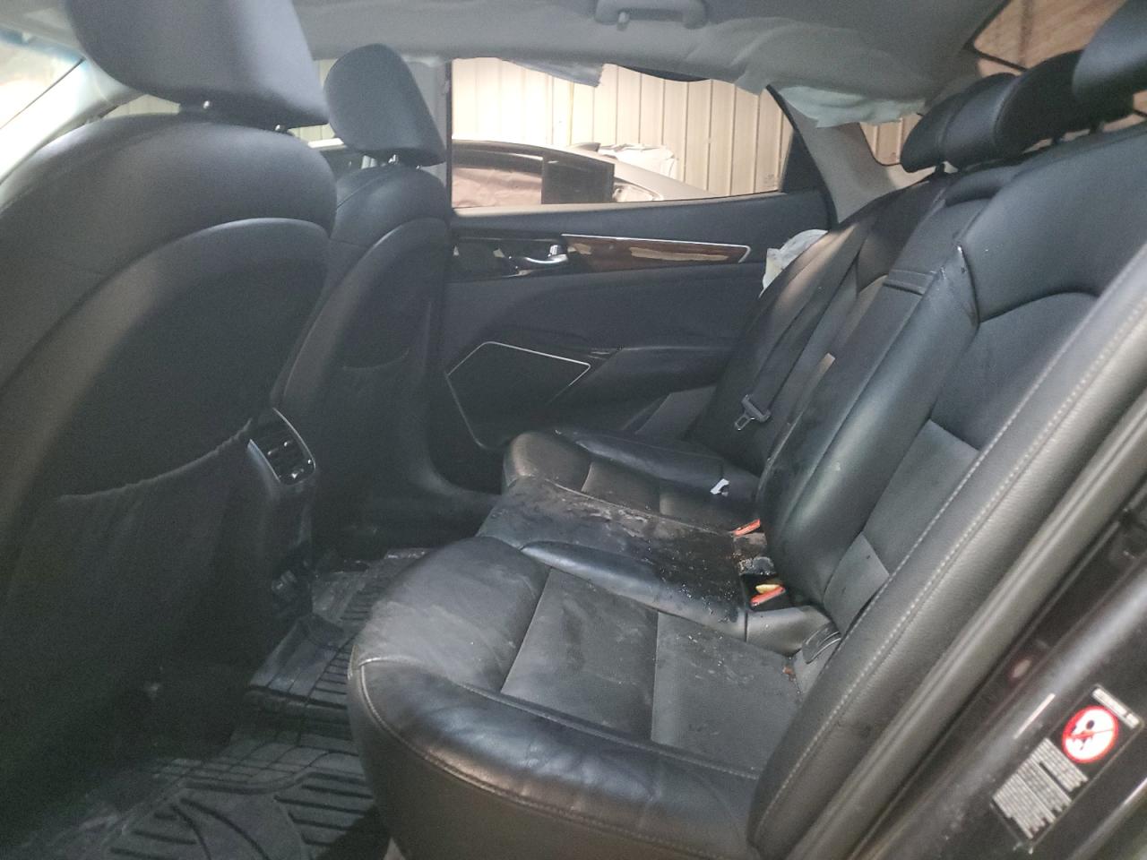 2019 KIA Cadenza VIN KNALB4J11K5154774 Copart auction photo, rear end / side damage thumbnail 10