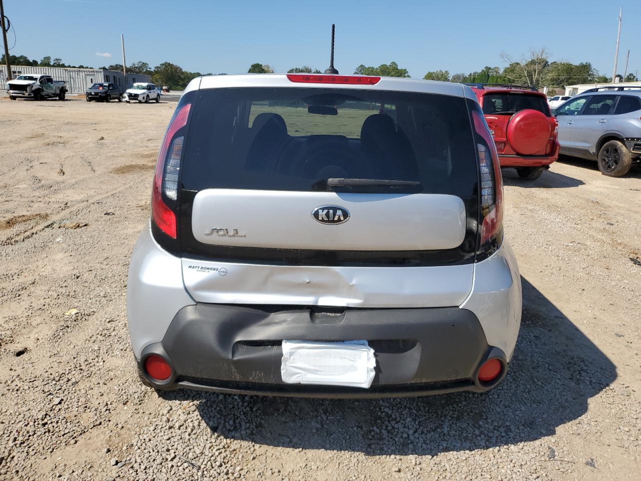 2016 KIA Soul VIN KNDJN2A29G7834867 Copart auction photo, side damage thumbnail 6