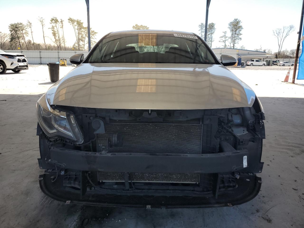2019 KIA Optima VIN 5XXGT4L36KG346879 Copart auction photo, front end / rear end damage thumbnail 5