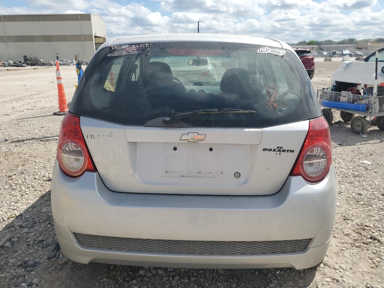 2011 Chevrolet Aveo VIN KL1TD6DEXBB140484 Copart auction photo, undercarriage / front end damage thumbnail 6