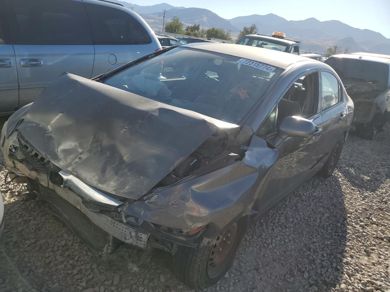 2010 Honda Civic VIN 2HGFA1F55AH307615
