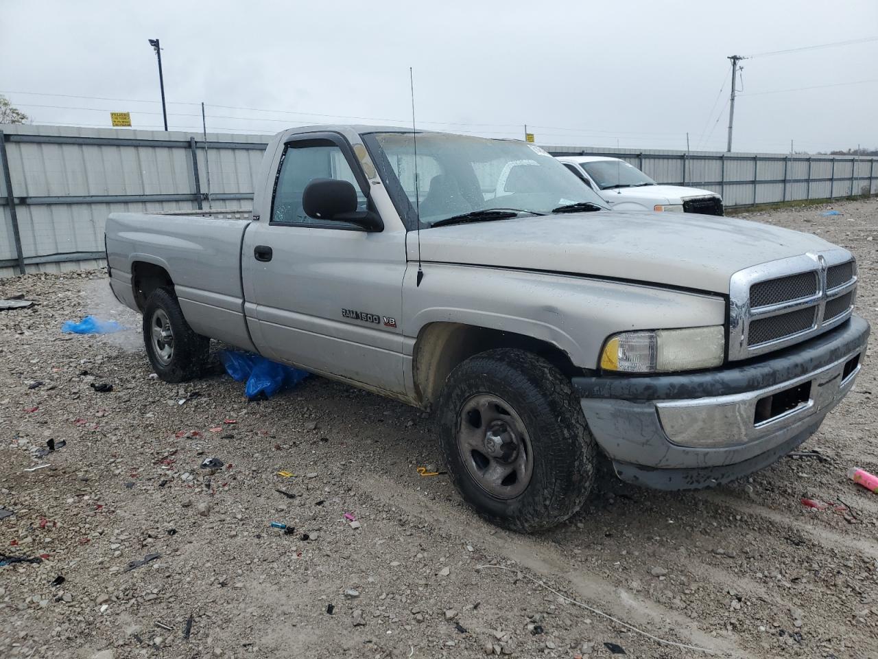 1999 Dodge RAM VIN 1B7HC16Y5XS313699 Copart auction photo, all over damage thumbnail 4