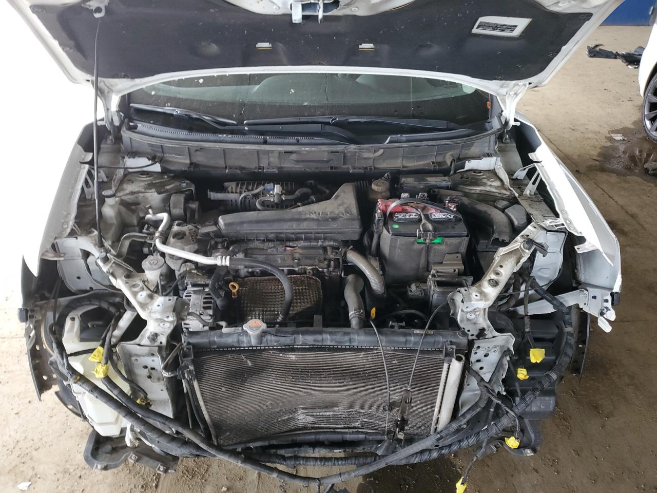 2017 Nissan Rogue VIN JN8AT2MT1HW142706 Copart auction photo, front end damage thumbnail 12