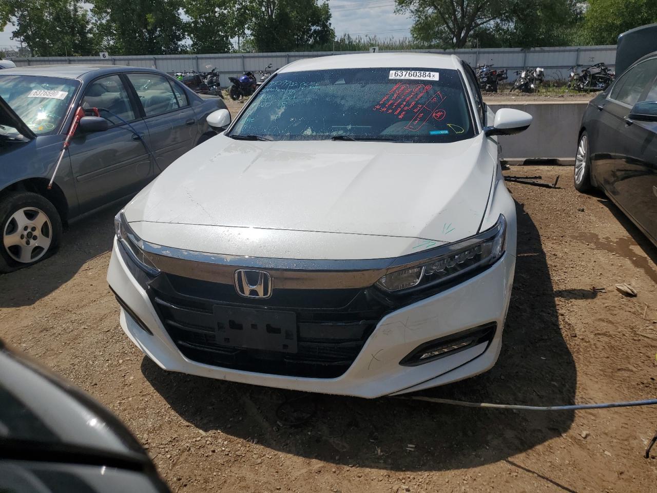 2019 Honda Accord VIN 1HGCV1F30KA023248 Copart auction photo, all over damage thumbnail 5