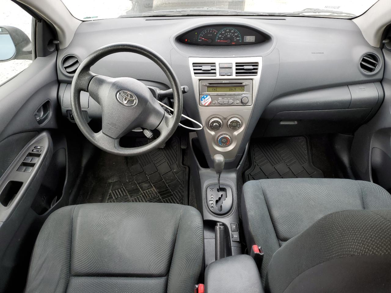 2012 Toyota Yaris VIN JTDBT4K39CL011175 Copart auction photo, rear end damage thumbnail 8