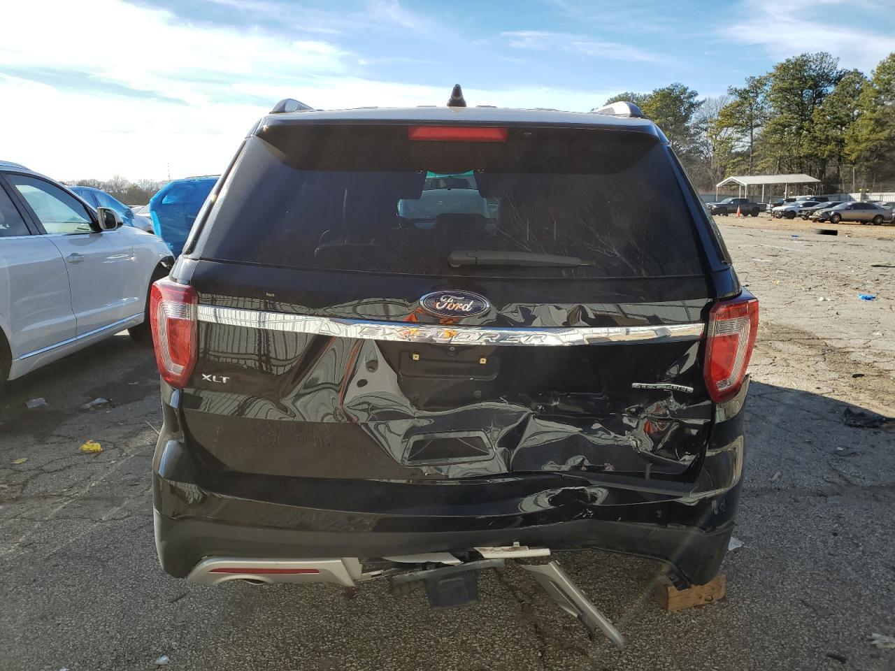2016 Ford Explorer VIN 1FM5K7D8XGGC60198 Copart auction photo, rear end damage thumbnail 6