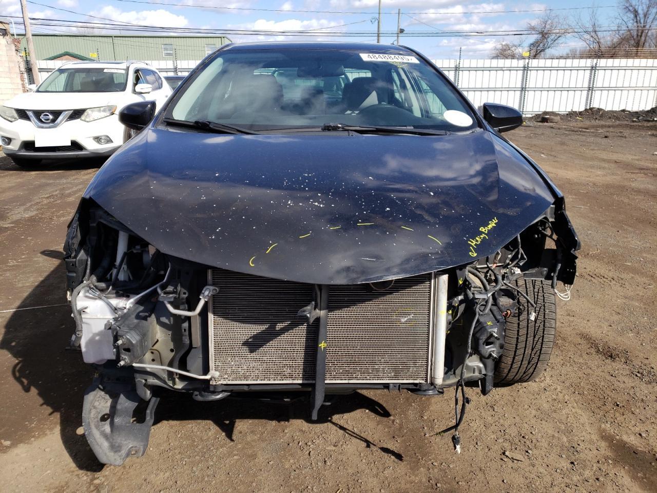 2014 Toyota Corolla VIN 2T1BURHE6EC202730 Copart auction photo, front end / minor dent/scratches damage thumbnail 5