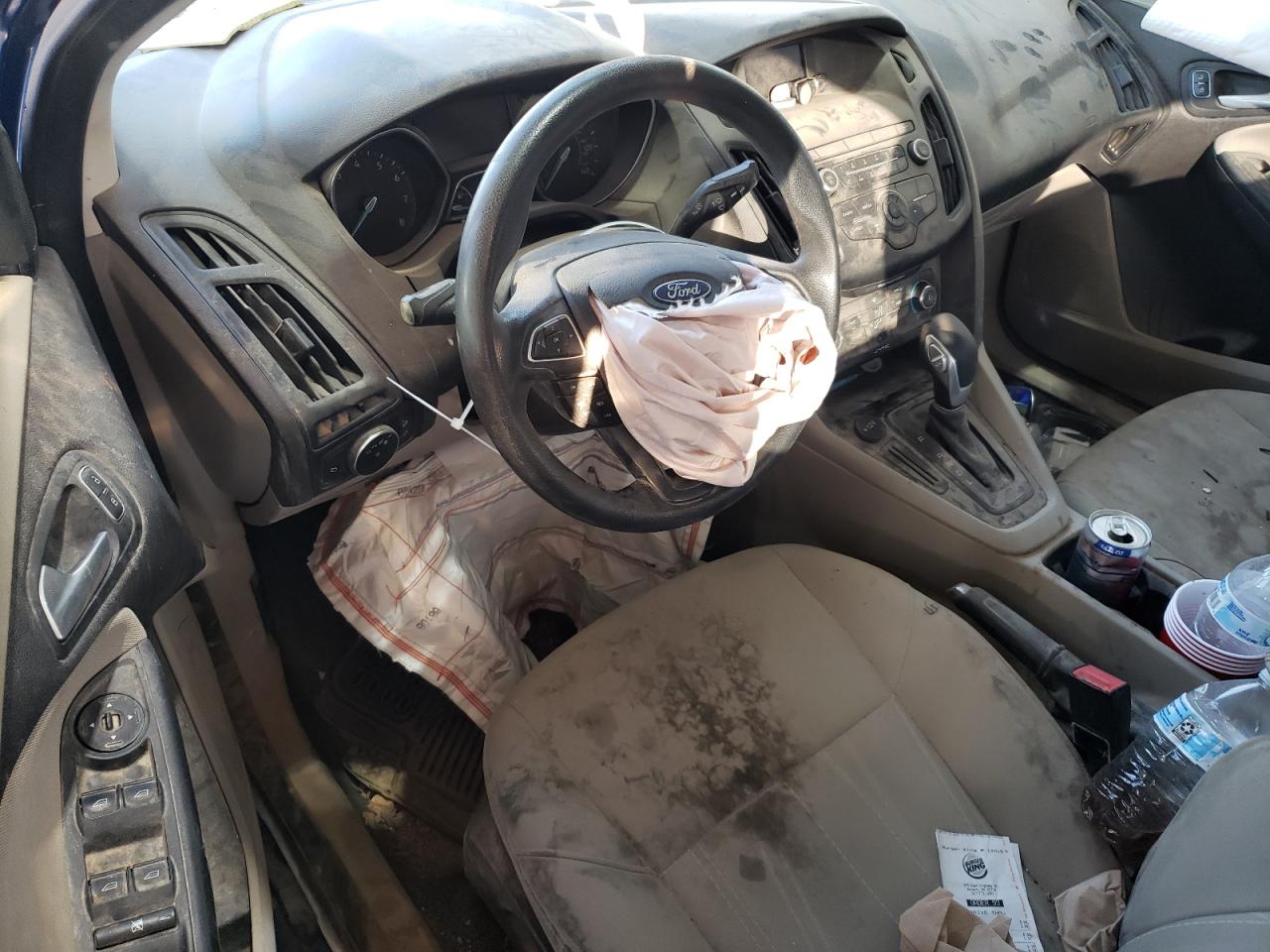 2018 Ford Focus VIN 1FADP3F25JL212907 Copart auction photo, front end / minor dent/scratches damage thumbnail 8