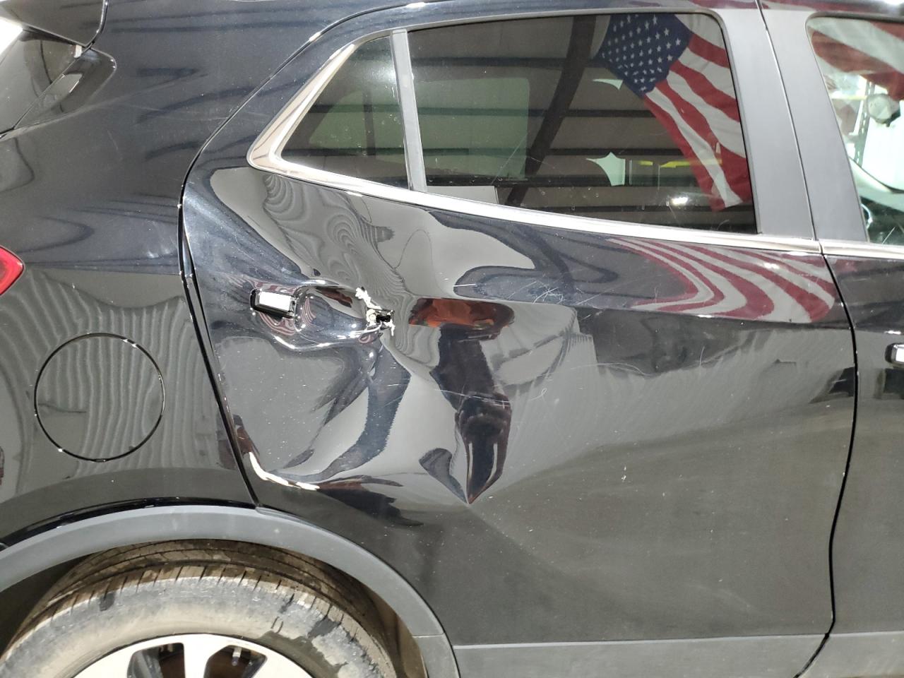 2021 Buick Encore VIN KL4CJASB7MB341186 Copart auction photo, side / rear end damage thumbnail 11