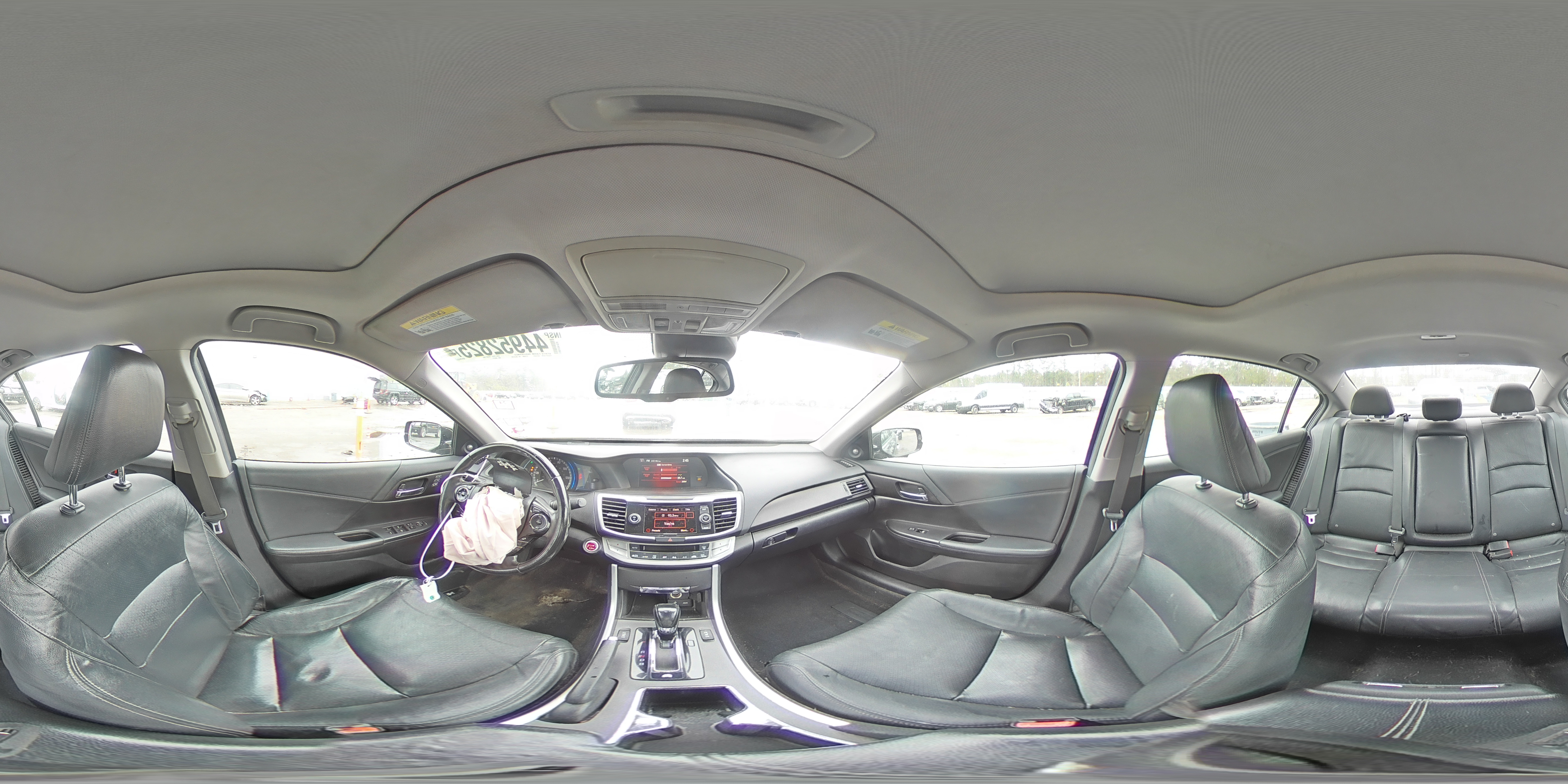 2015 Honda Accord VIN 1HGCR6F53FA005271 Copart auction photo, front end damage thumbnail 15