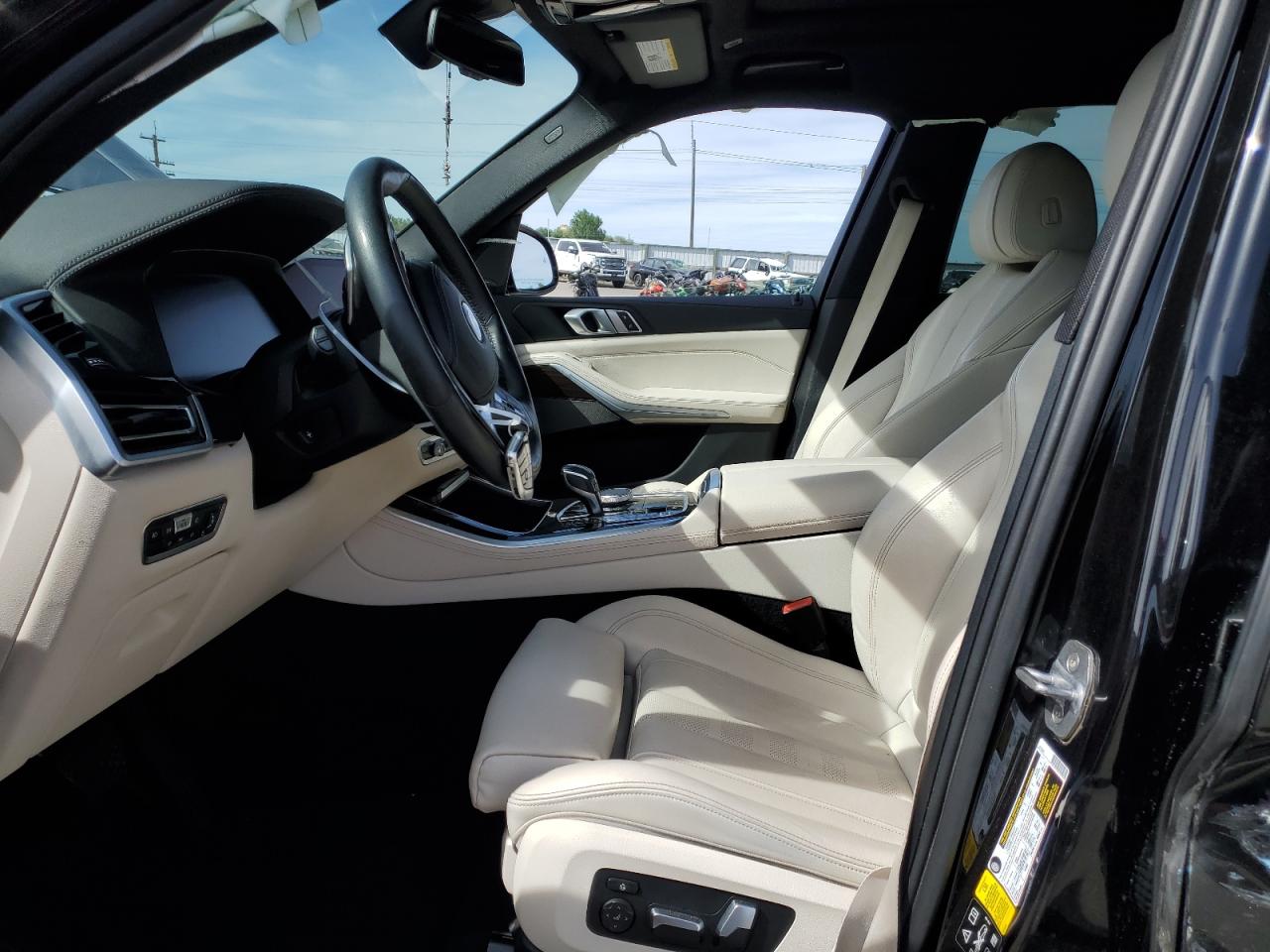 2020 BMW X5 VIN 5UXCR6C01L9B75540 Copart auction photo, side / rear end damage thumbnail 7