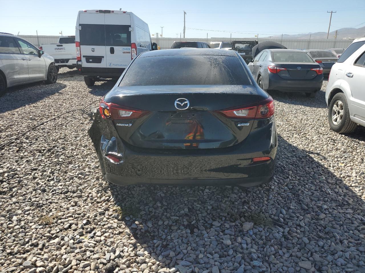 2016 Mazda 3 VIN JM1BM1T74G1292302 Copart auction photo, rear end damage thumbnail 6
