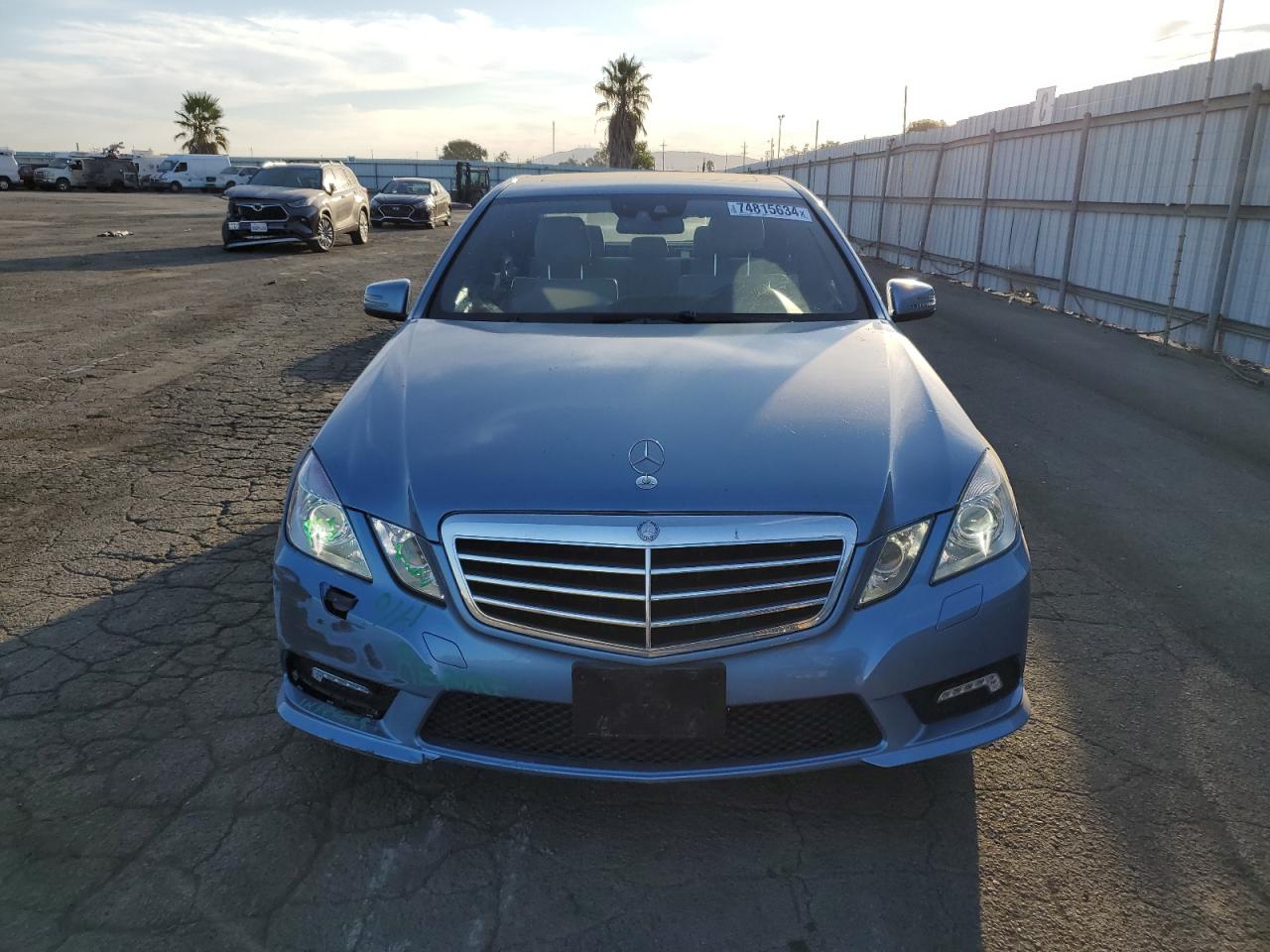 2011 Mercedes-Benz E-klasse VIN WDDHF5GB1BA319996 Copart auction photo, rear end / front end damage thumbnail 5