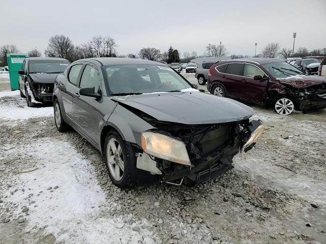 2013 Dodge Avenger VIN 1C3CDZAB8DN607072 Copart auction photo, front end damage thumbnail 10