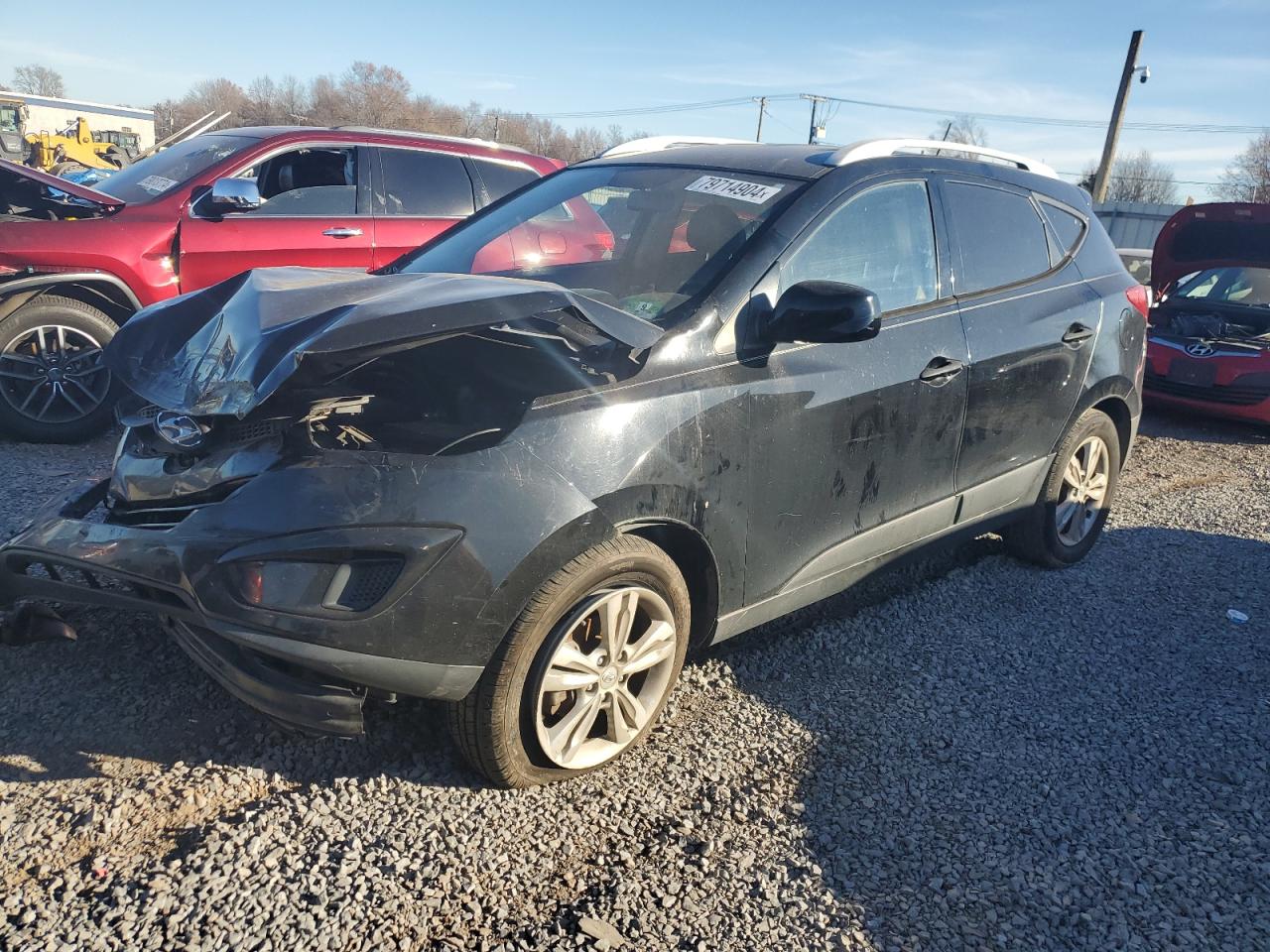 2011 Hyundai Tucson VIN KM8JU3AC0BU137739