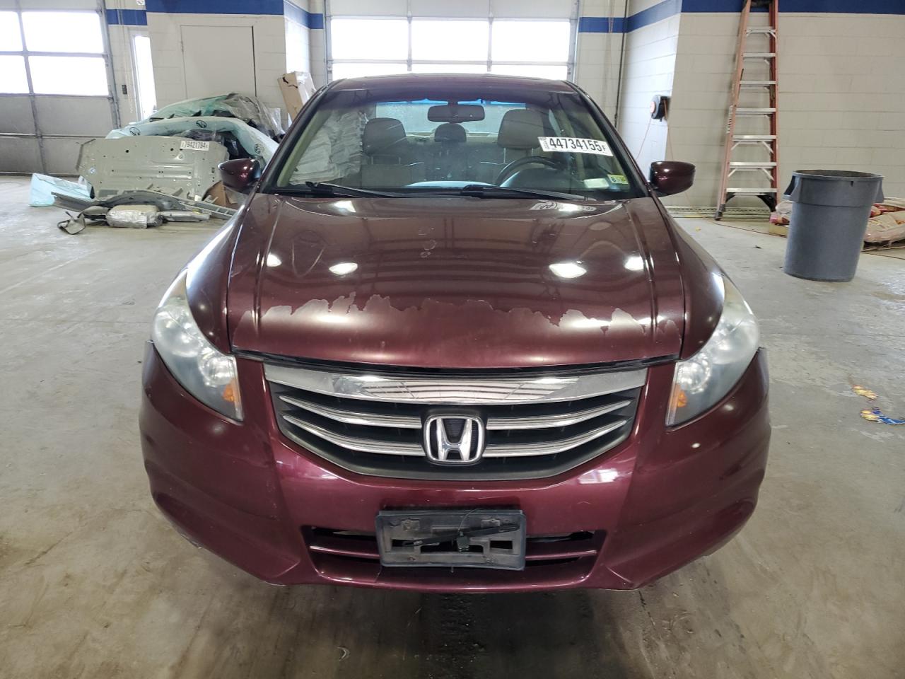 2011 Honda Accord VIN 1HGCP2F86BA075642 Copart auction photo, side / front end damage thumbnail 5