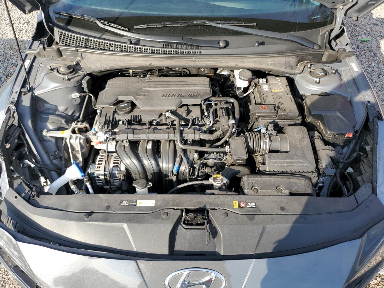 2023 Hyundai Elantra VIN KMHLL4AG0PU610535 Copart auction photo, rear end / front end damage thumbnail 11
