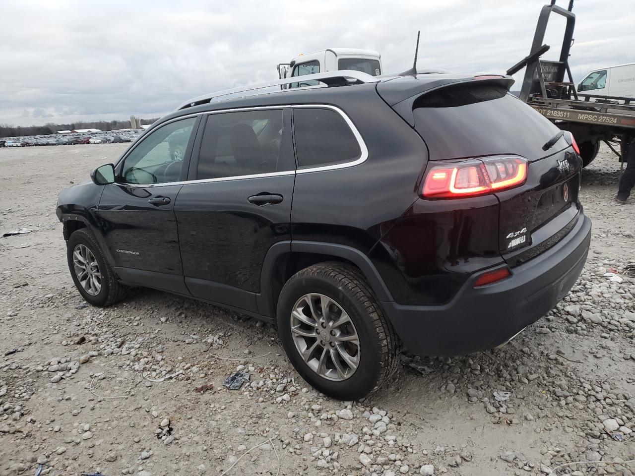 2019 Jeep Grand Cherokee VIN 1C4PJMLX3KD127896 Copart auction photo, front end damage thumbnail 2