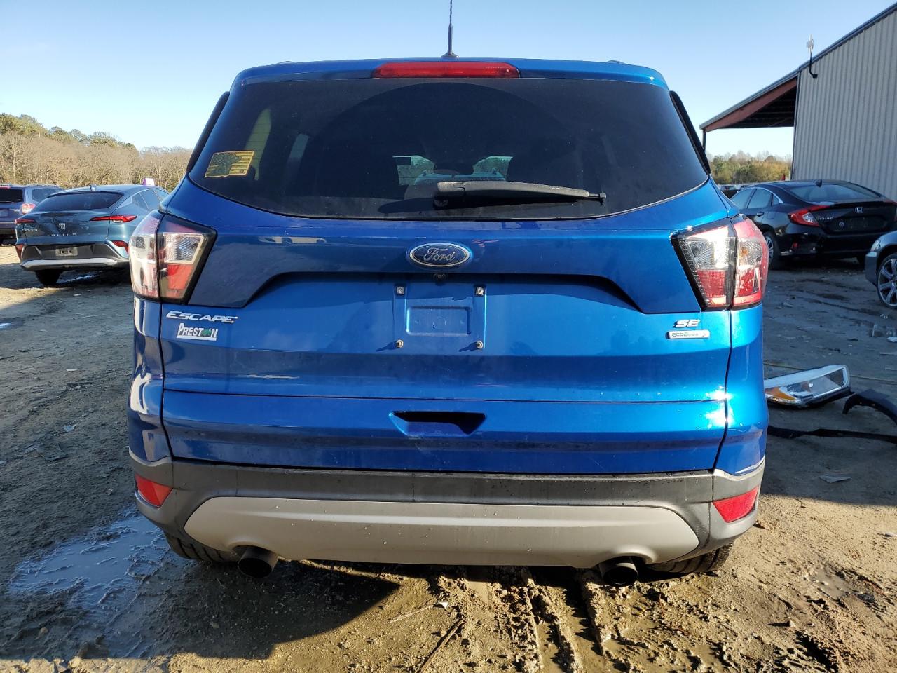 2018 Ford Escape VIN 1FMCU0GD9JUA18920 Copart auction photo, front end damage thumbnail 6