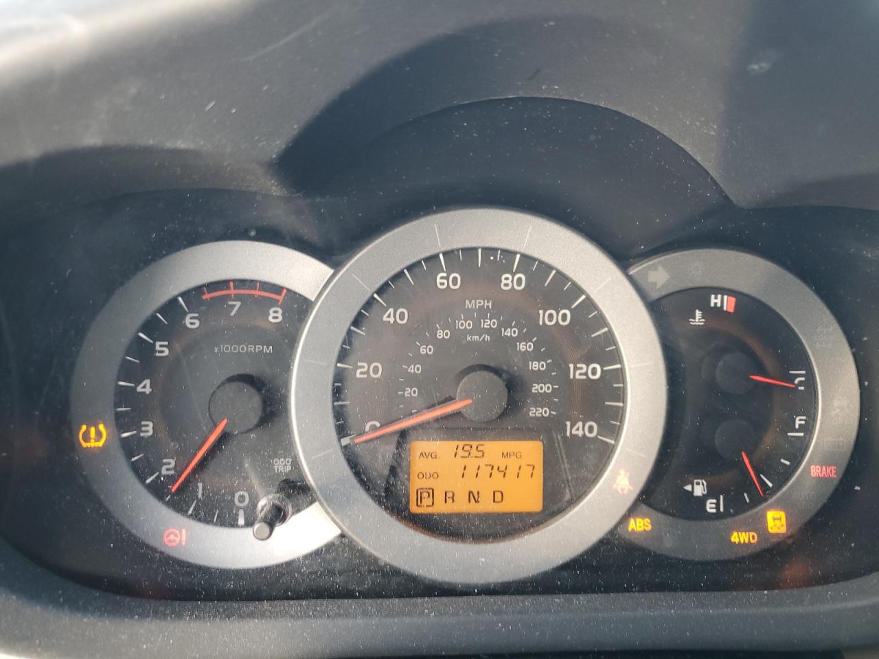 2012 Toyota RAV 4 VIN 2T3BF4DV8CW234195 Copart auction photo, front end damage thumbnail 9