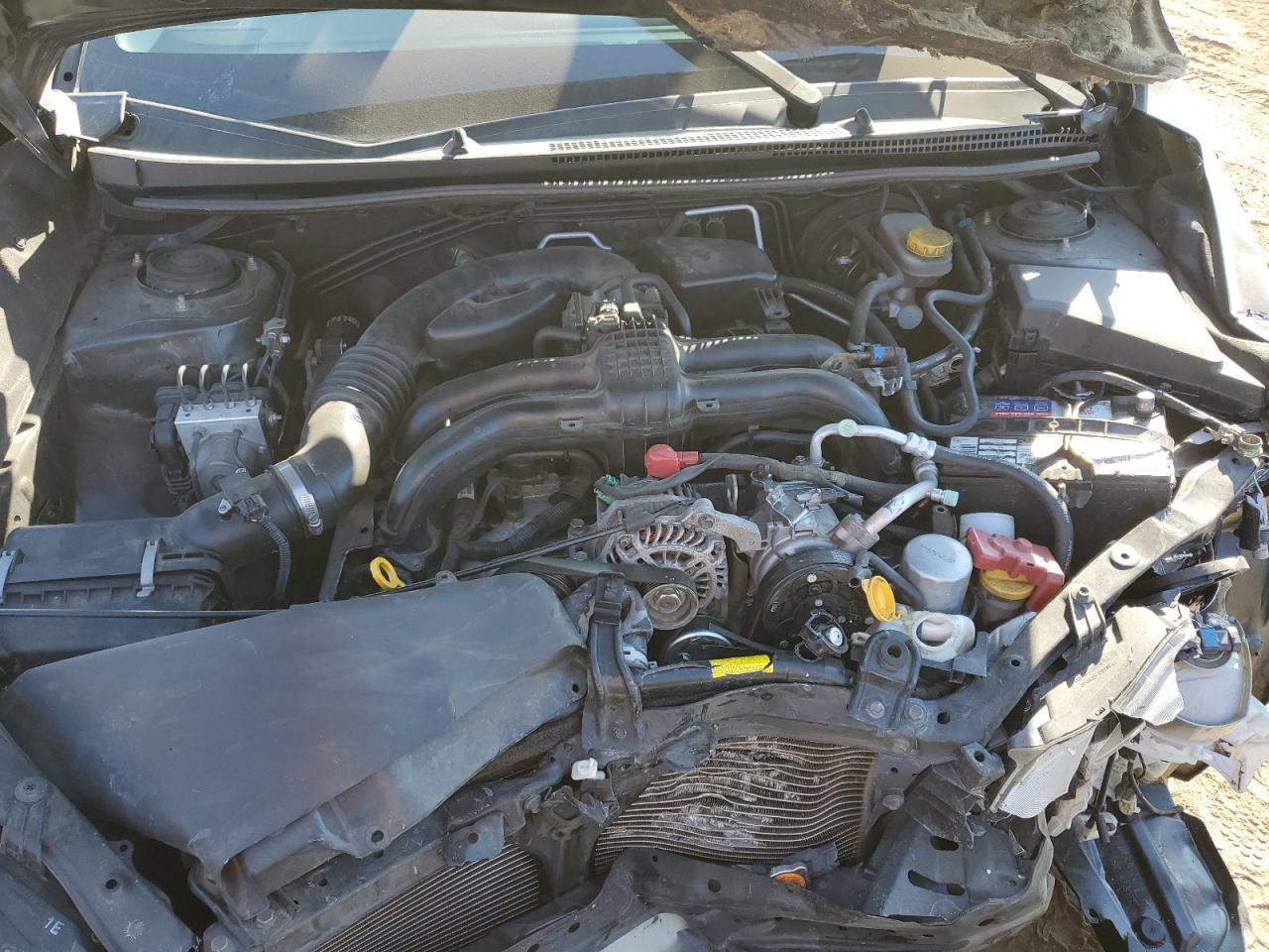 2014 Subaru Impreza VIN JF1GPAS63E8225612 Copart auction photo, all over damage thumbnail 12