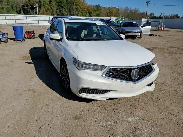 2018 Acura TLX VIN 19UUB2F57JA004599 Copart auction photo, side / front end damage thumbnail 11