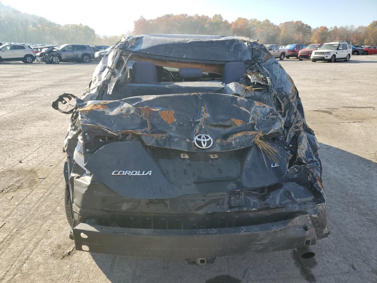 2019 Toyota Corolla VIN 5YFBURHEXKP927954 Copart auction photo, rollover damage thumbnail 6