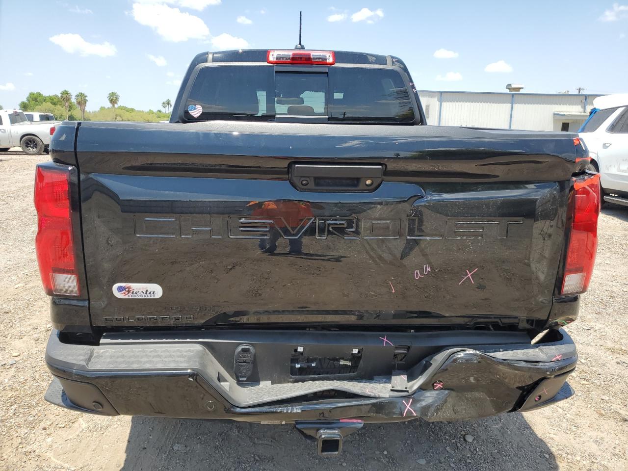 2024 Chevrolet Colorado VIN 1GCPTDEK5R1147493 Copart auction photo, rear end damage thumbnail 6