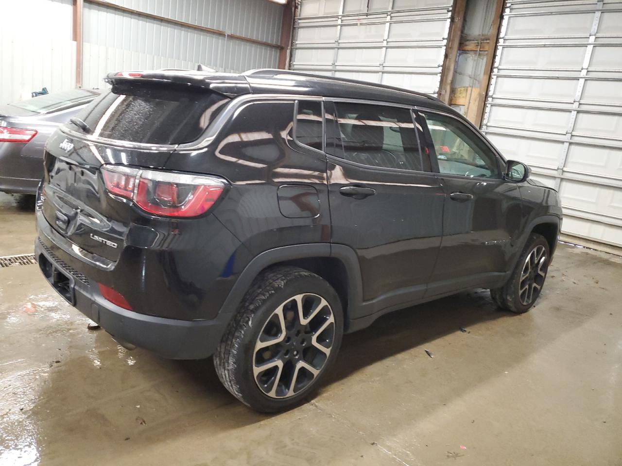 2018 Jeep Compass VIN 3C4NJDCB1JT281642 Copart auction photo, front end / side damage thumbnail 3