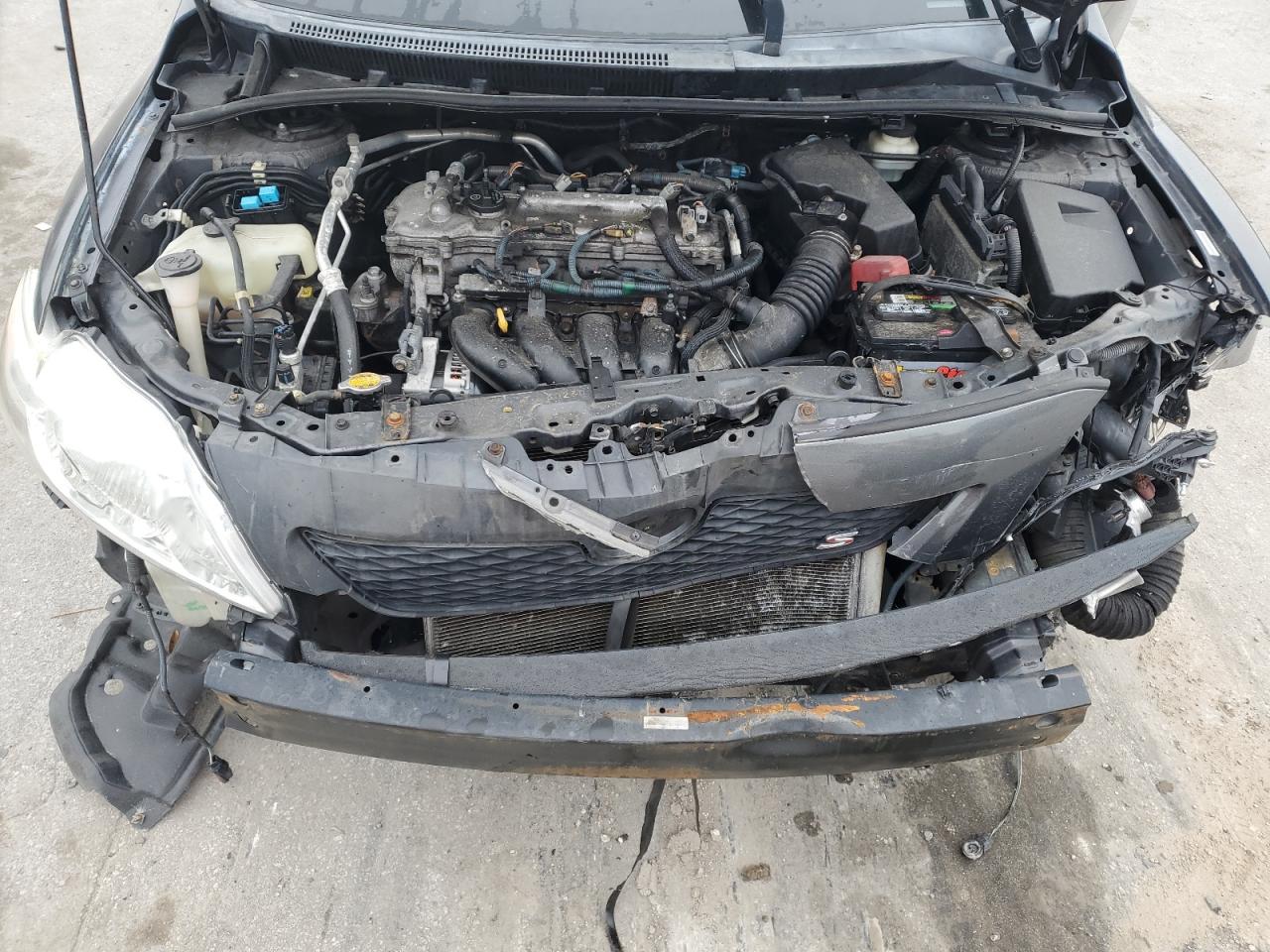 2010 Toyota Corolla VIN 1NXBU4EE2AZ192603 Copart auction photo, front end / rear end damage thumbnail 11