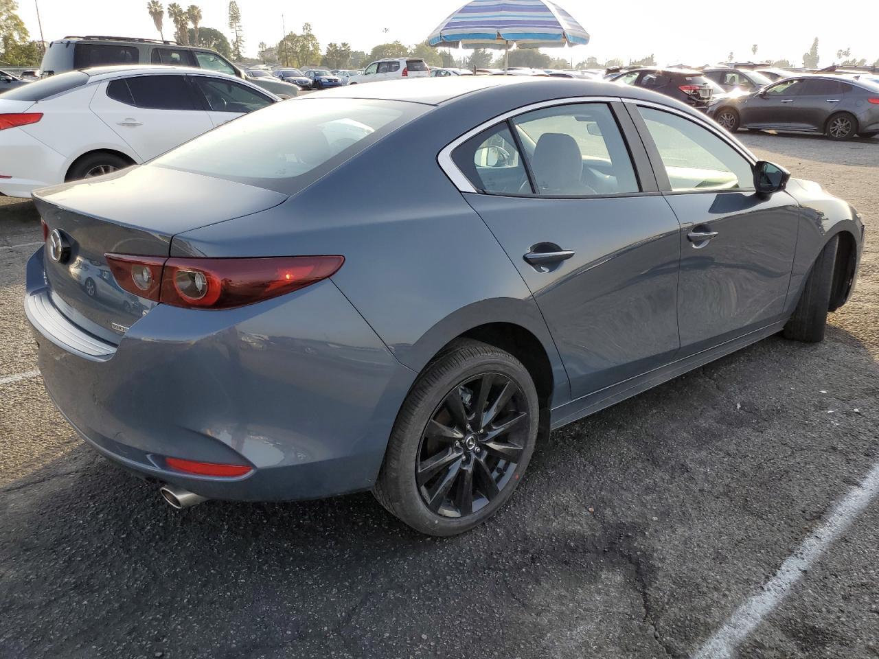2023 Mazda 3 VIN 3MZBPBCMXPM377227 Copart auction photo, undercarriage / front end damage thumbnail 3