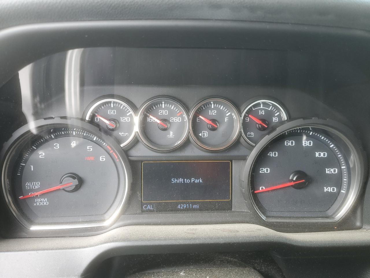 2020 Chevrolet Silverado VIN 1GCRYEED7LZ140040 Copart auction photo, front end damage thumbnail 9