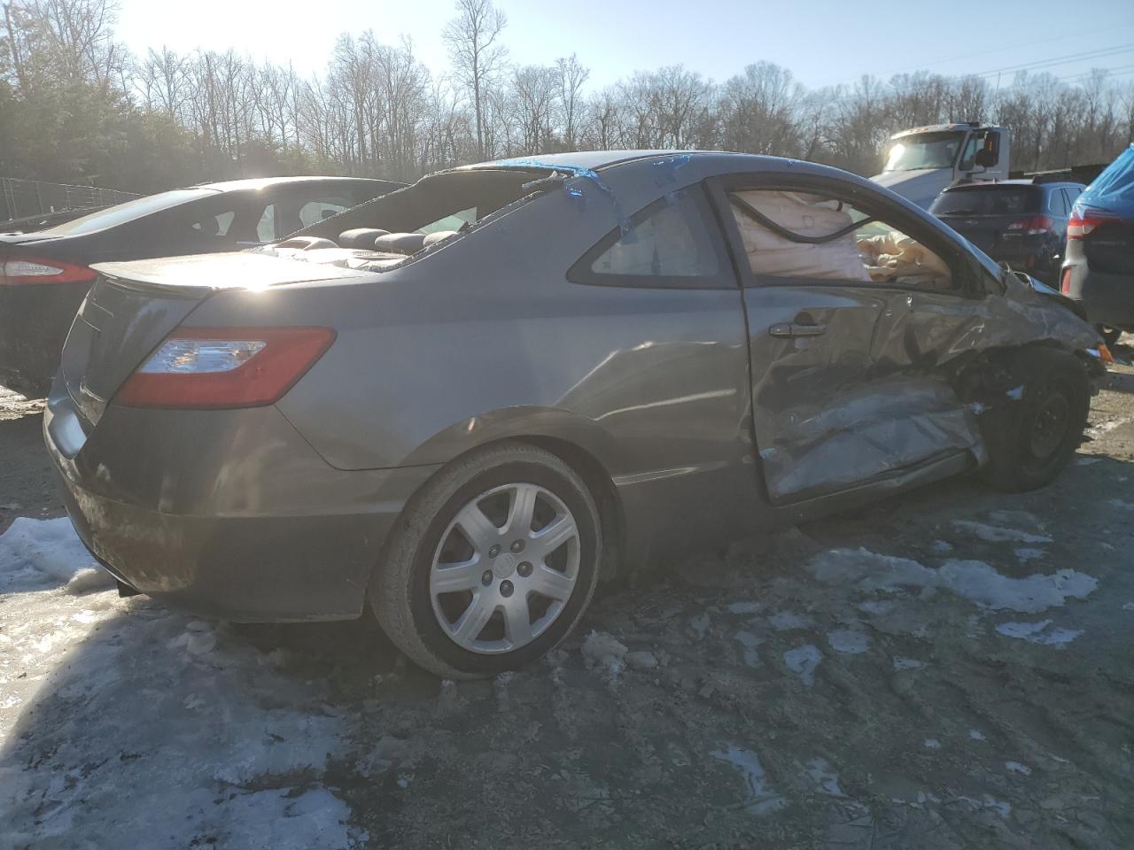 2006 Honda Civic VIN 2HGFG12636H541420 Copart auction photo, all over / undercarriage damage thumbnail 3
