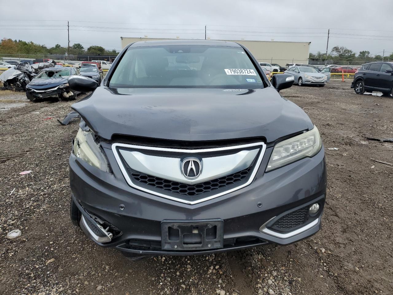 2016 Acura RDX VIN 5J8TB3H78GL018220 Copart auction photo, front end damage thumbnail 5